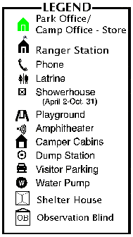 Hocking Hills Campsite Map Thumb
