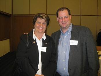 Rep Lehner and Dr. Hunter