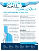 Cover of First SHDA Unlocked Newsletter