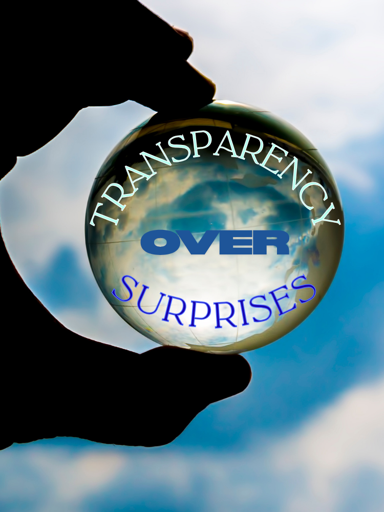 Transparency Over Surprises