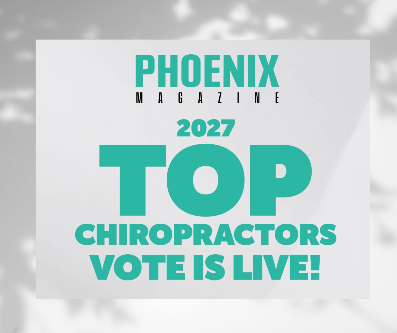 Vote for the Top Chiropractors!