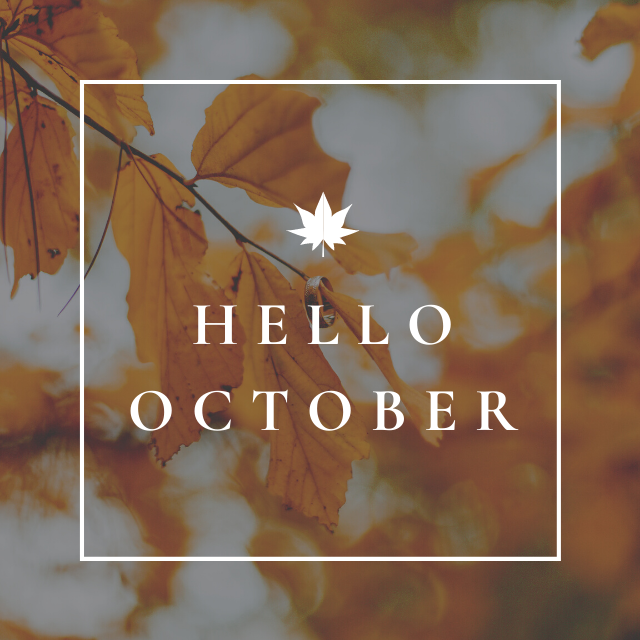 Welcoming Autumn Instagram Post