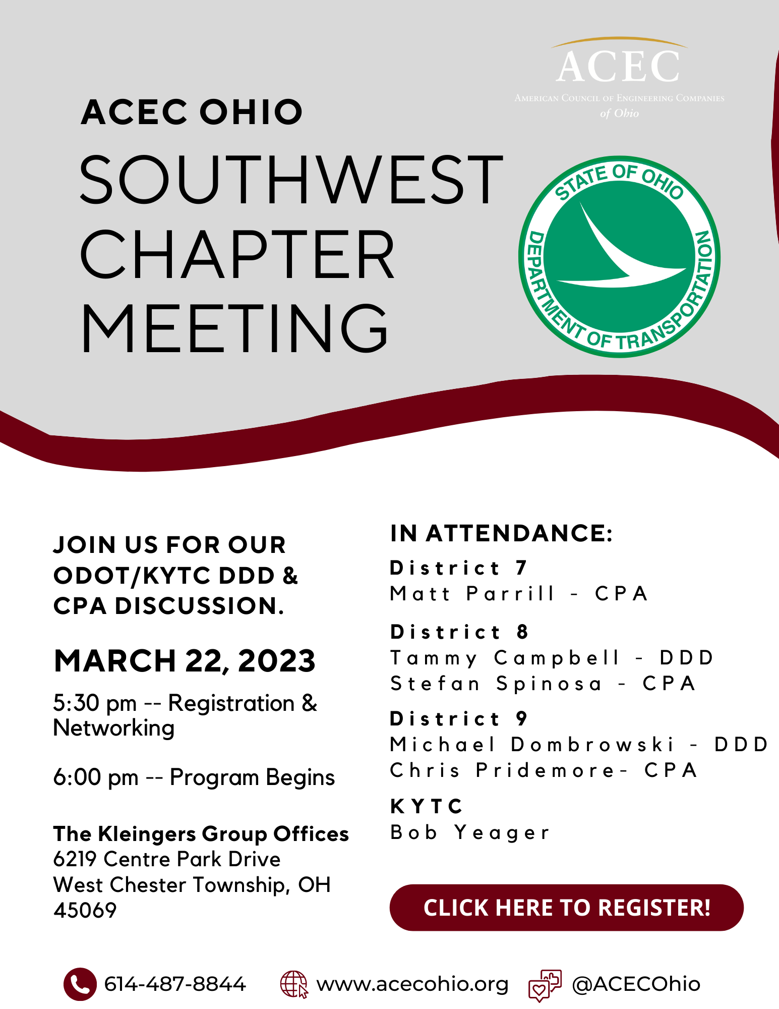 Sw Chapter Meeting 3:22:23