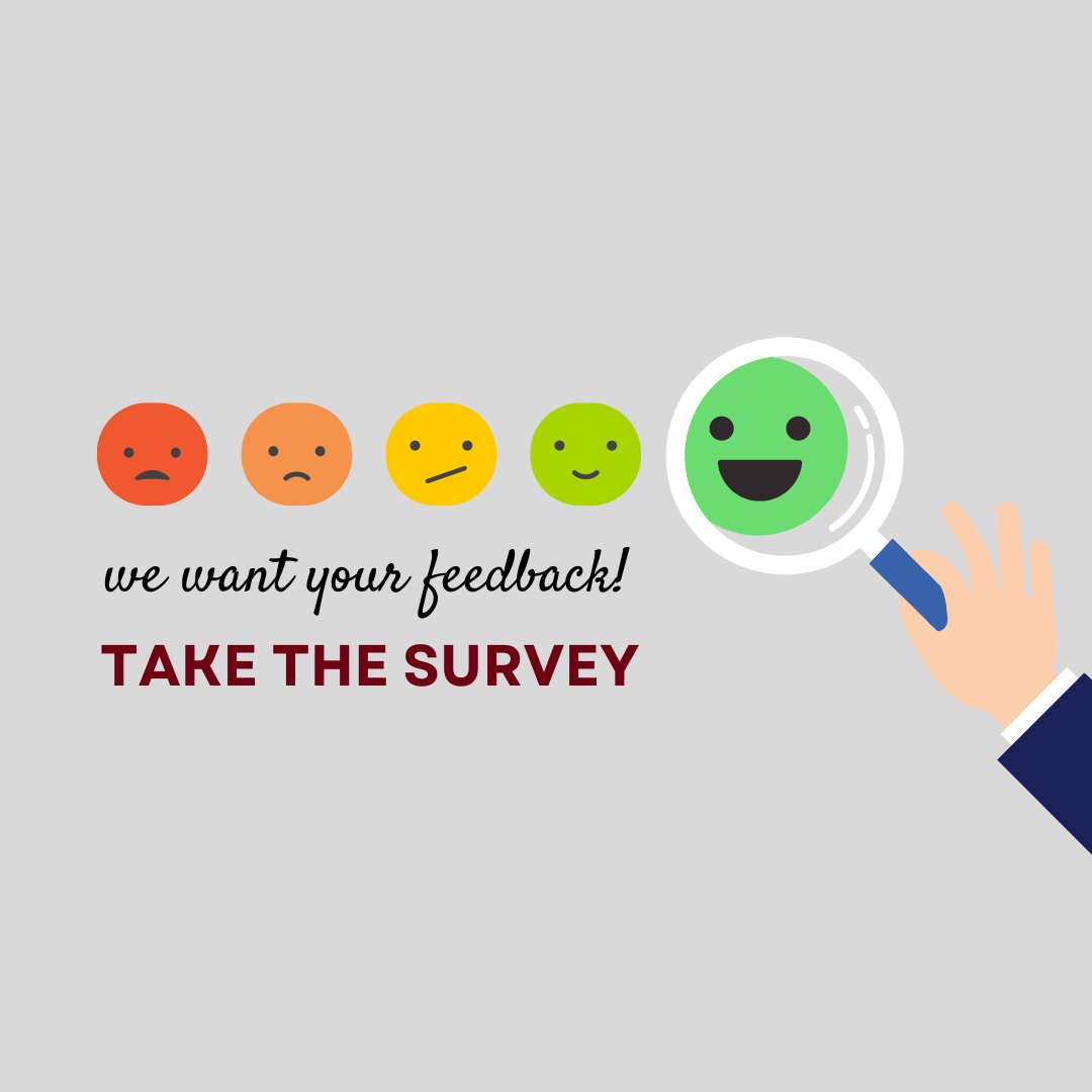 We Want Your Feedback Customer Satisfaction Survey Template Design