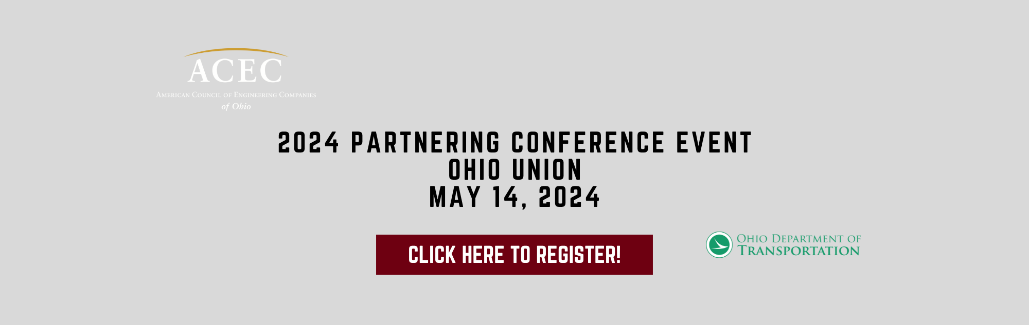 ACEC/ODOT Partnering Conference Registration