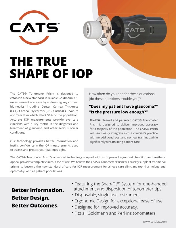 Cats Tonometer Ad