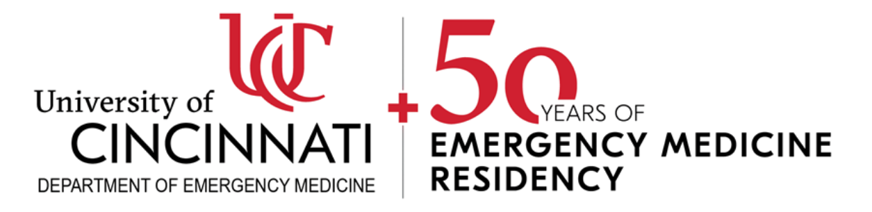 Presenting Sponsor:  UC Department of Emergency Medicine