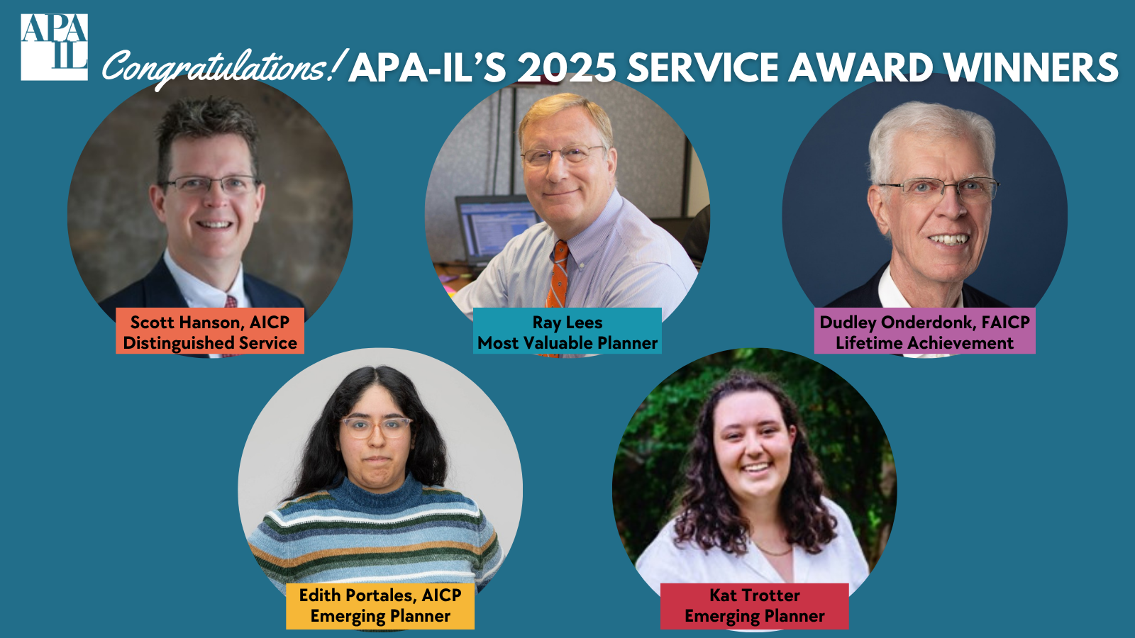 2025 Service Award Winners