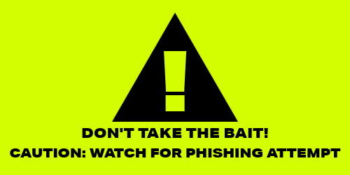 CAUTION: Sophisticated Phishing/Fraud Attempt - Municipalities Be Aware!