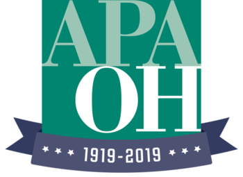 Apa Oh 100 Logo Pin