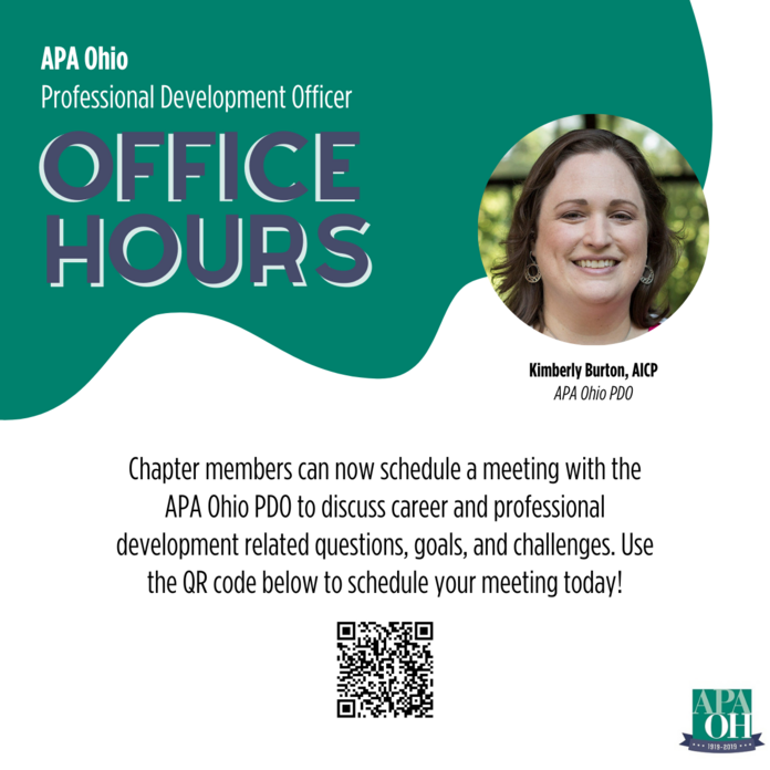 Professional Development Officer "Office Hours"