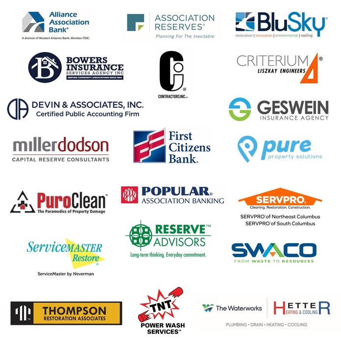 Chapter Sponsors 2025 Chapter Sponsors 2025