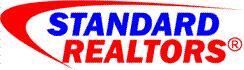 Standard Realtors Blue And Red With Swoosh Standard Realtors Blue And Red With Swoosh