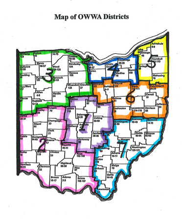 OWWA District Map