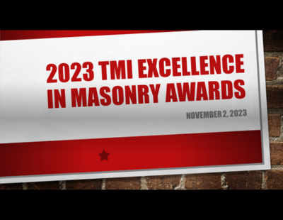 It's Nominating Time!! 2023 OMA Excellence in Masonry Awards