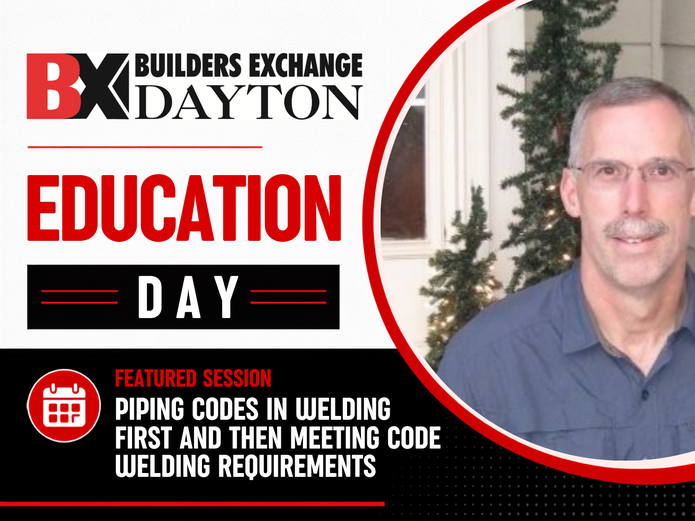 Join Stan Gingrich for Piping Codes & Welding Requirements at DBX Education Day