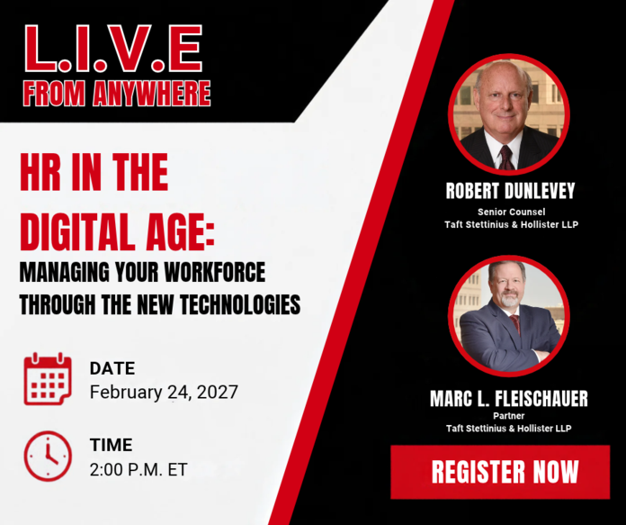 L.I.V.E. from Anywhere! HR in the Digital Age!
