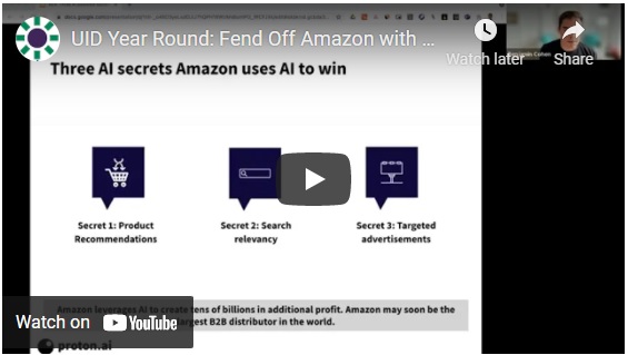   UID Year Round: Fend Off Amazon with AI Strategies of Your Own 