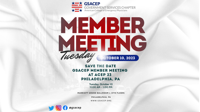 GSACEP Member Meeting-ACEP23