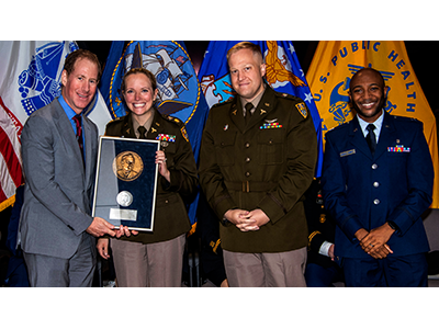 GSACEP President Maj. Laura Tilley wins USU Awards