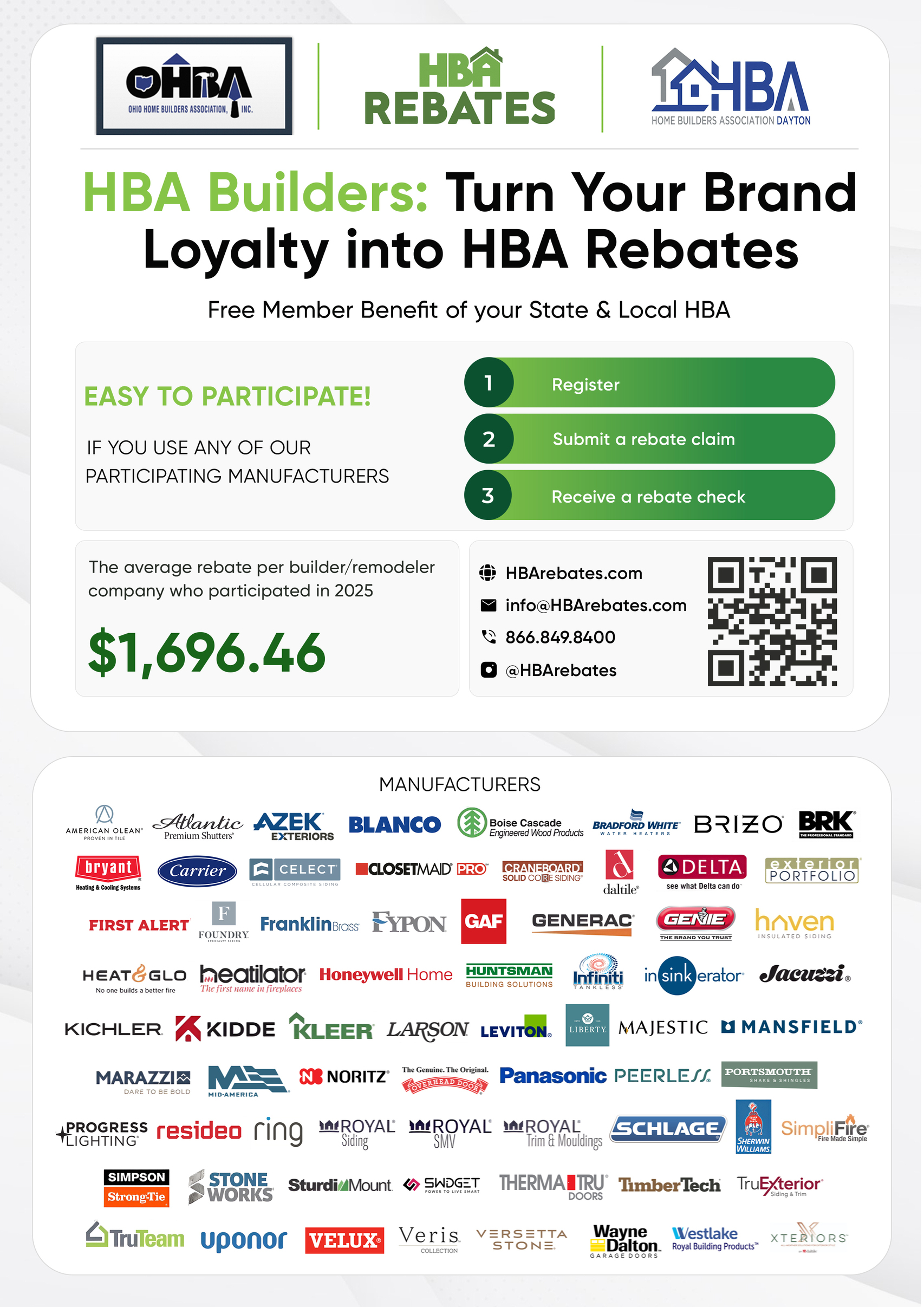 Ohio Rebates Q2'26 Flyer