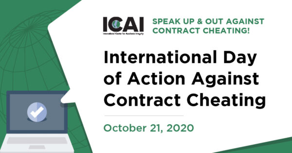 The International Day of Action against Contract Cheating (2020)