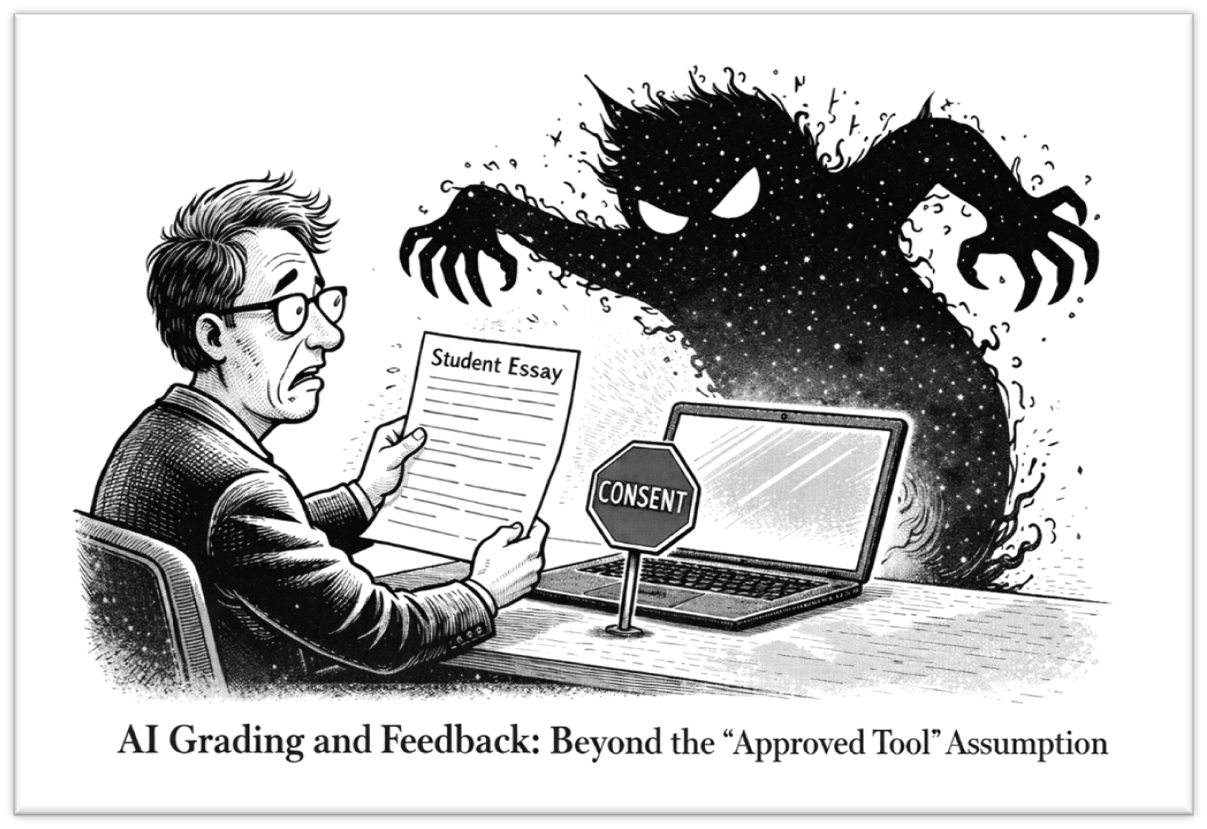 AI-assisted Grading and Feedback: Why “Approved Tools” Are Not the Whole Compliance Story
