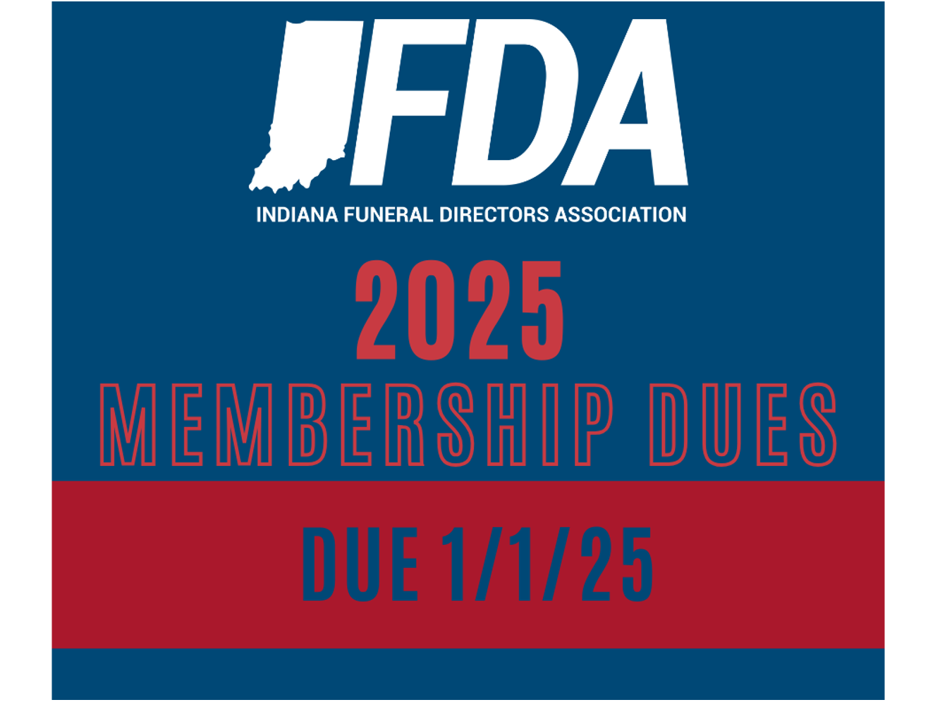 2025 Membership Dues Renewals Have Been Emailed!