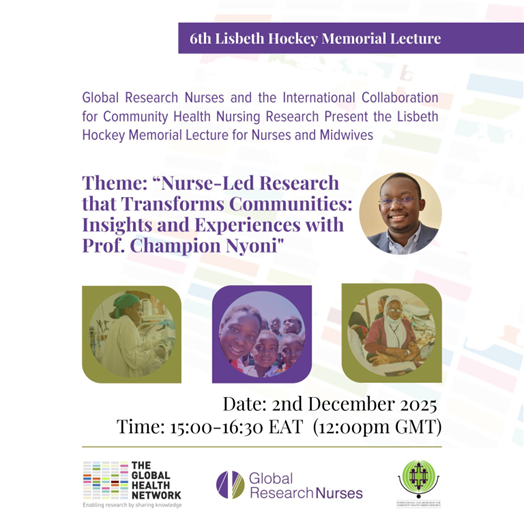 ICCHNR 6th Lisbet Hockey Memoria Lecture – 2 December 2025