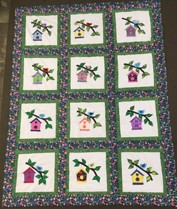 Centrum Asst Living Ladies - Birdhouse Quilt