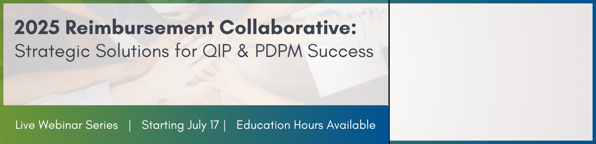 2025 Survey Reimbursement Collab Banner