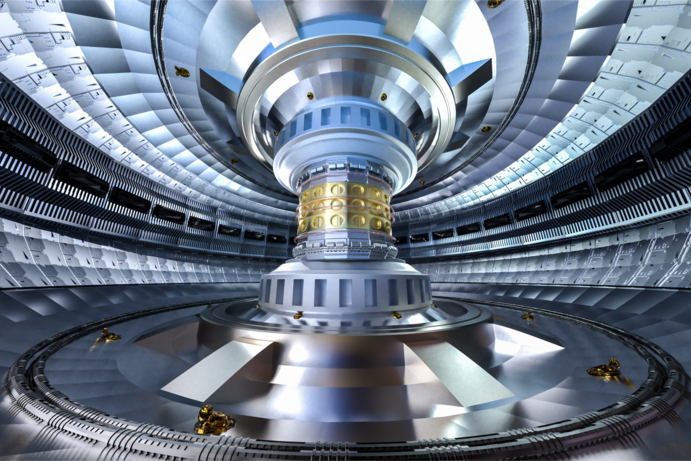 Inside a Small Modular Nuclear Fusion Reactor