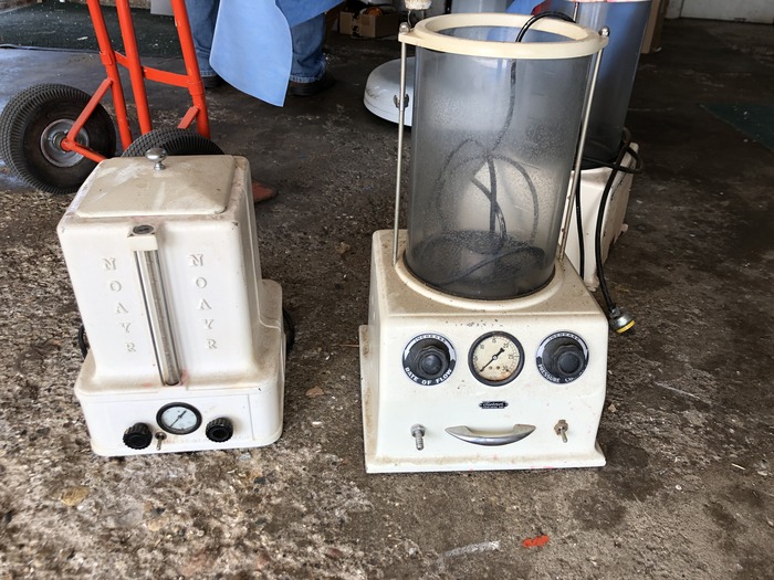 Antique Embalming Pumps. 