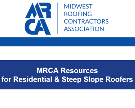 Resources for Residential & Steep Slope Roofers