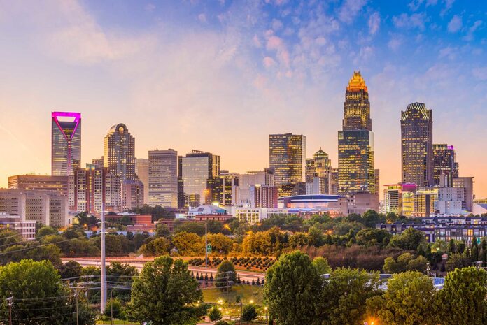 Charlotte North Carolina Usa Skyline 2200 2048x1367