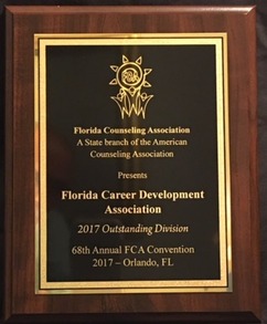 FCDA Award plaque