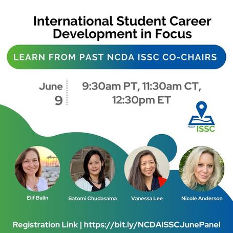 International Student Career Development In Focus Learn From Past Ncda Issc Co Chairs 4 1 