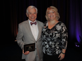 Niel Carey 2014 Legislative Award with Lisa Severy