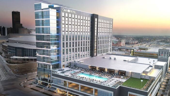 Okcdtn Omni Oklahoma City Hotel Exterior