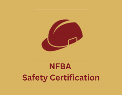 NEW: NFBA Safety Certification