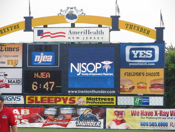 NJSOP at the Trenton Thunder