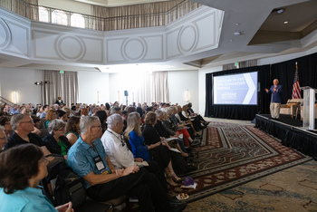 Dr. Nido Qubein Welcoming Attendees