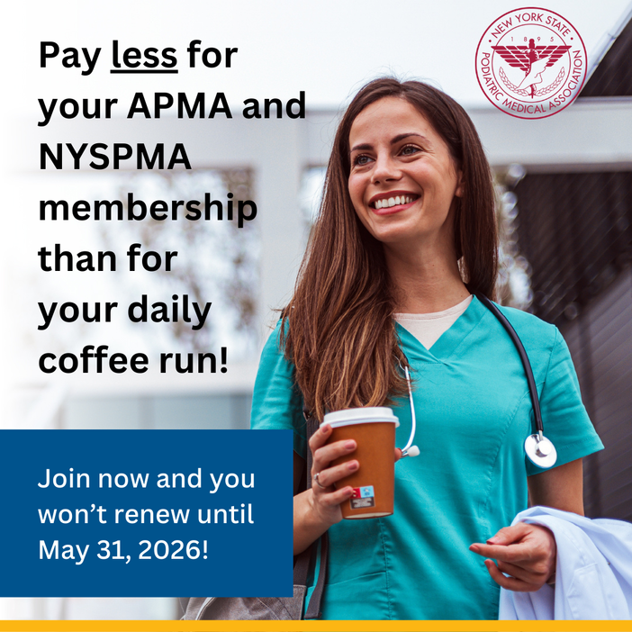 Pay less for your APMA Component Membership