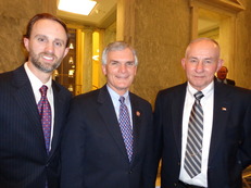 2013 D.C. Trip -- Henney U.S. Representative Bob Latta Busdeker