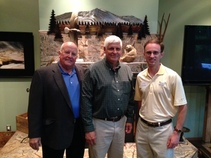 From left to right, John Oster of Morral Companies LLC, Rep. Bob Gibbs and Chris Henney, OABA president and CEO.