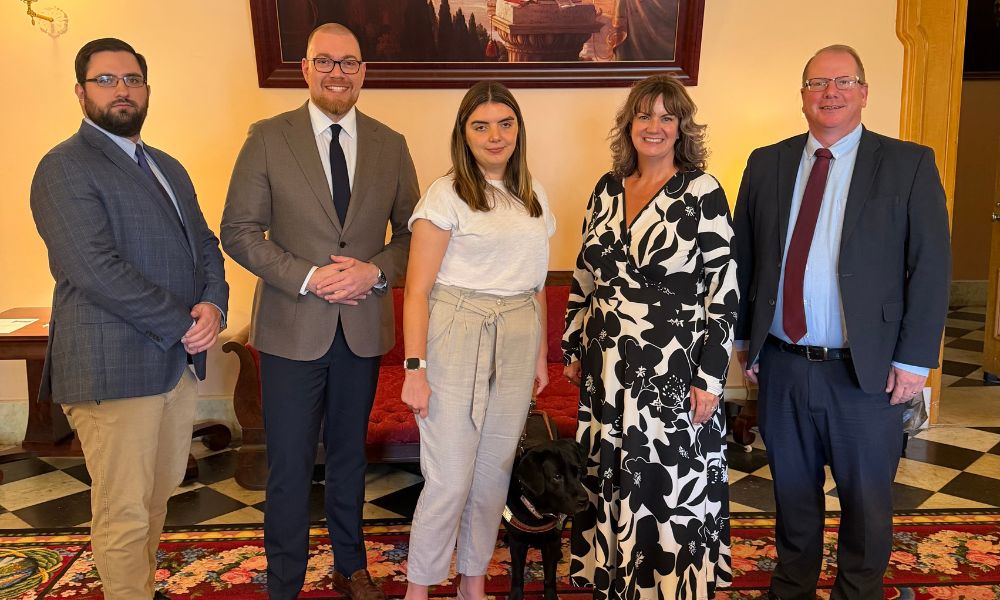 Legislative staff learn about county boards at Ohio Statehouse