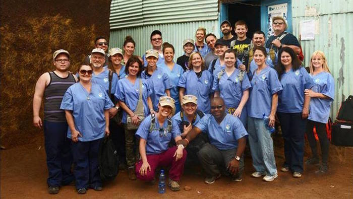 UH attendings in Ethiopia with the Medical Brigade