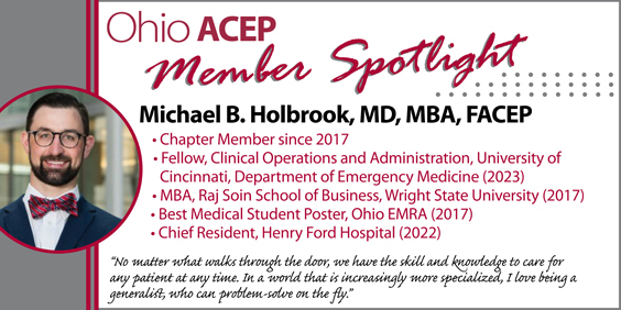 Dr. Michael Holbrook_Member Spotlight