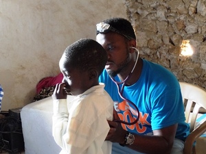 Earlier this year, Mercy St. Vincent EM resident, Dr. Damien Berry, traveled to Haiti on a mission project