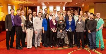 The Ohio State University Department of EM faculty and residents at the 2014 Ohio ACEP EM Leadership Forum